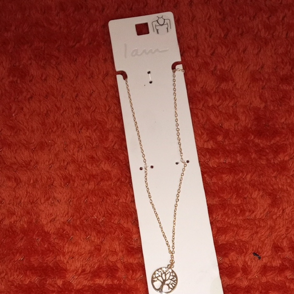 Gold Tree of Life Necklace by